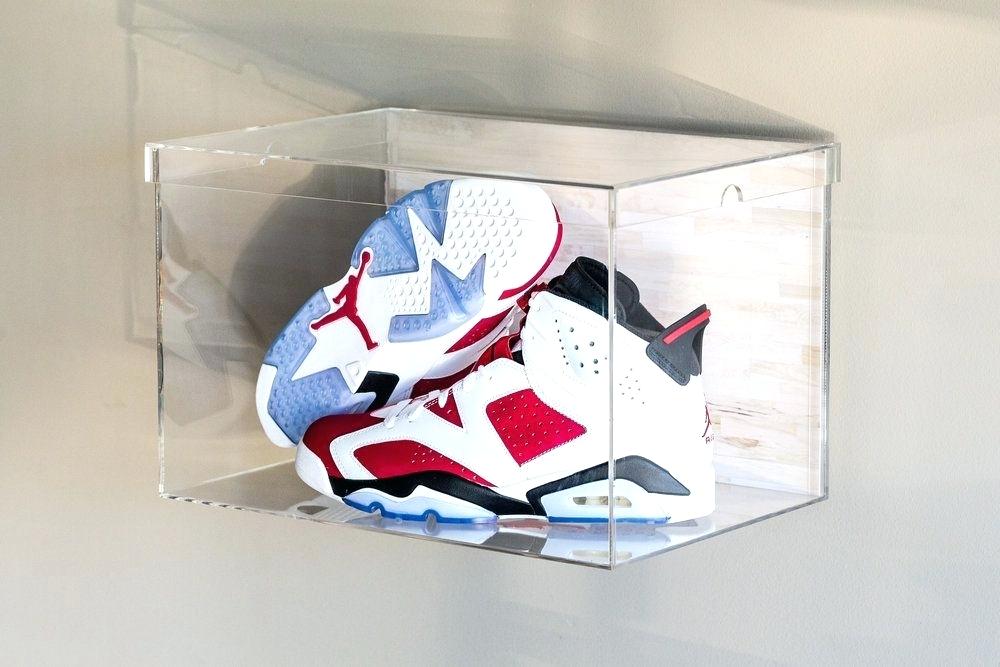Jordan Boxes On Wall Air And Sneaker Display Box Jordan - Sneakers - HD Wallpaper 