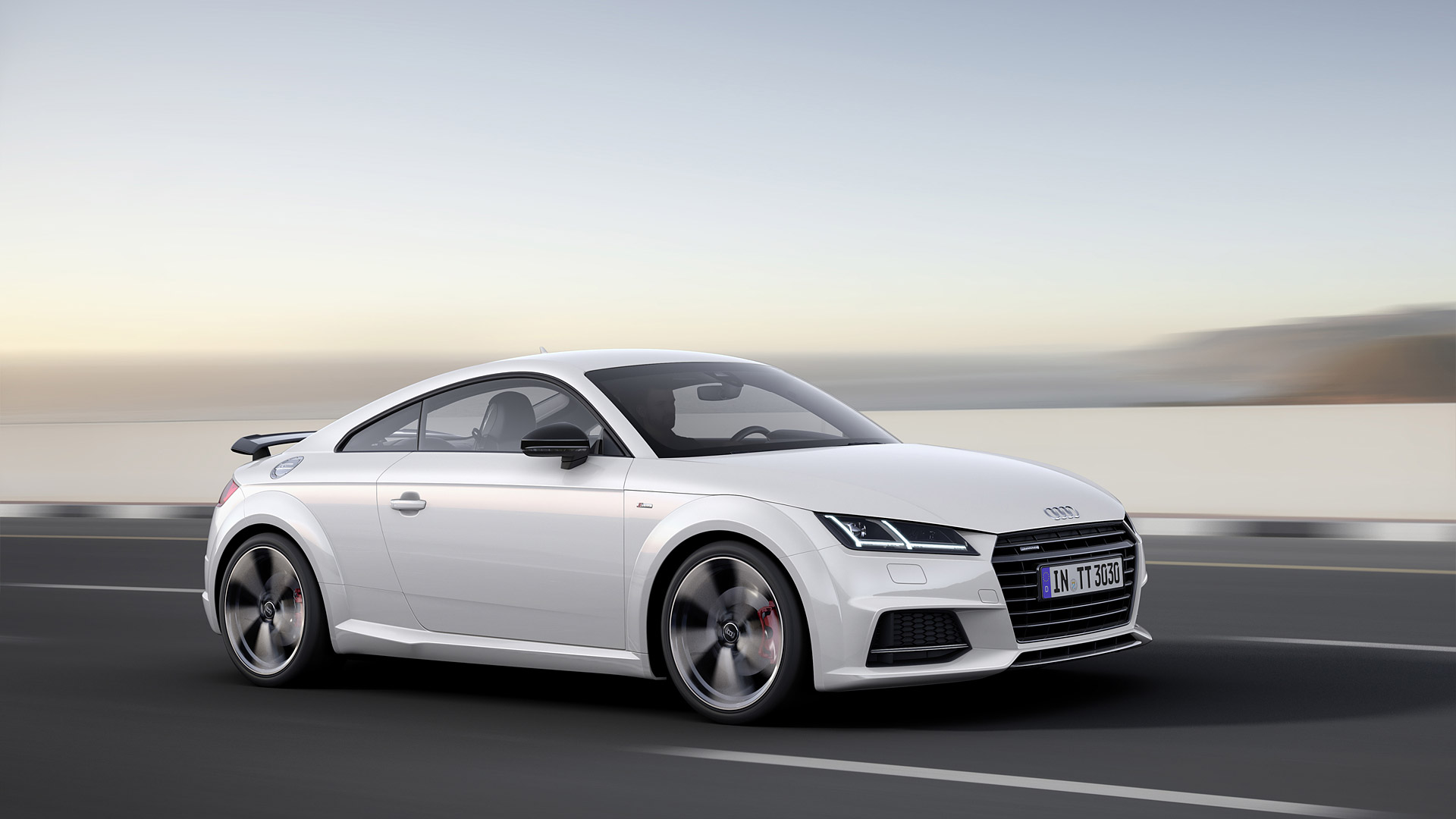 Audi 2017 Tt S Line - HD Wallpaper 