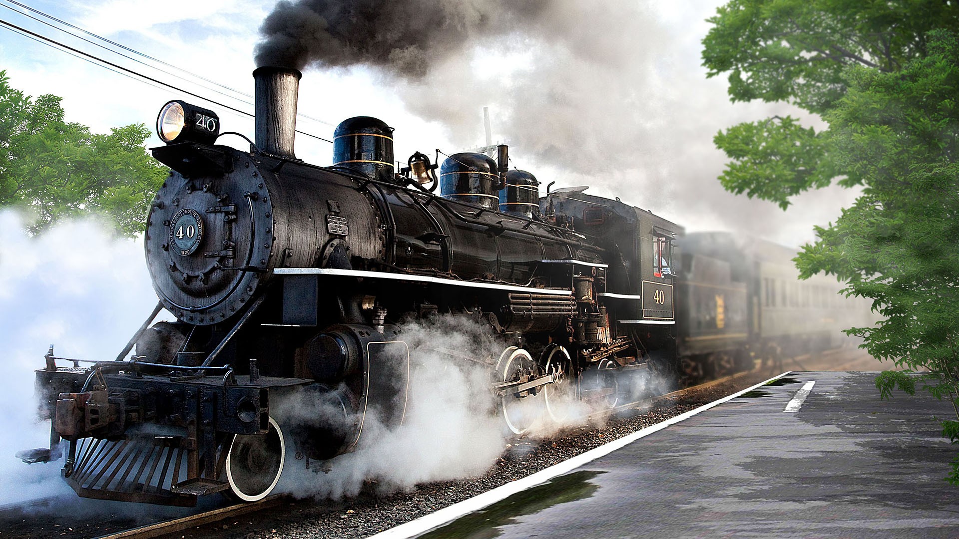Trenes Fondo De Pantalla - HD Wallpaper 