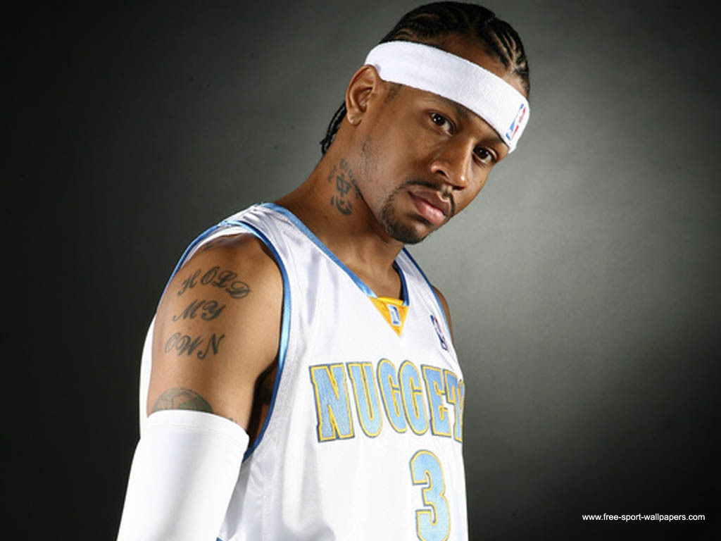 Allen Iverson - Allen Iverson Hold My Own Tattoo - HD Wallpaper 