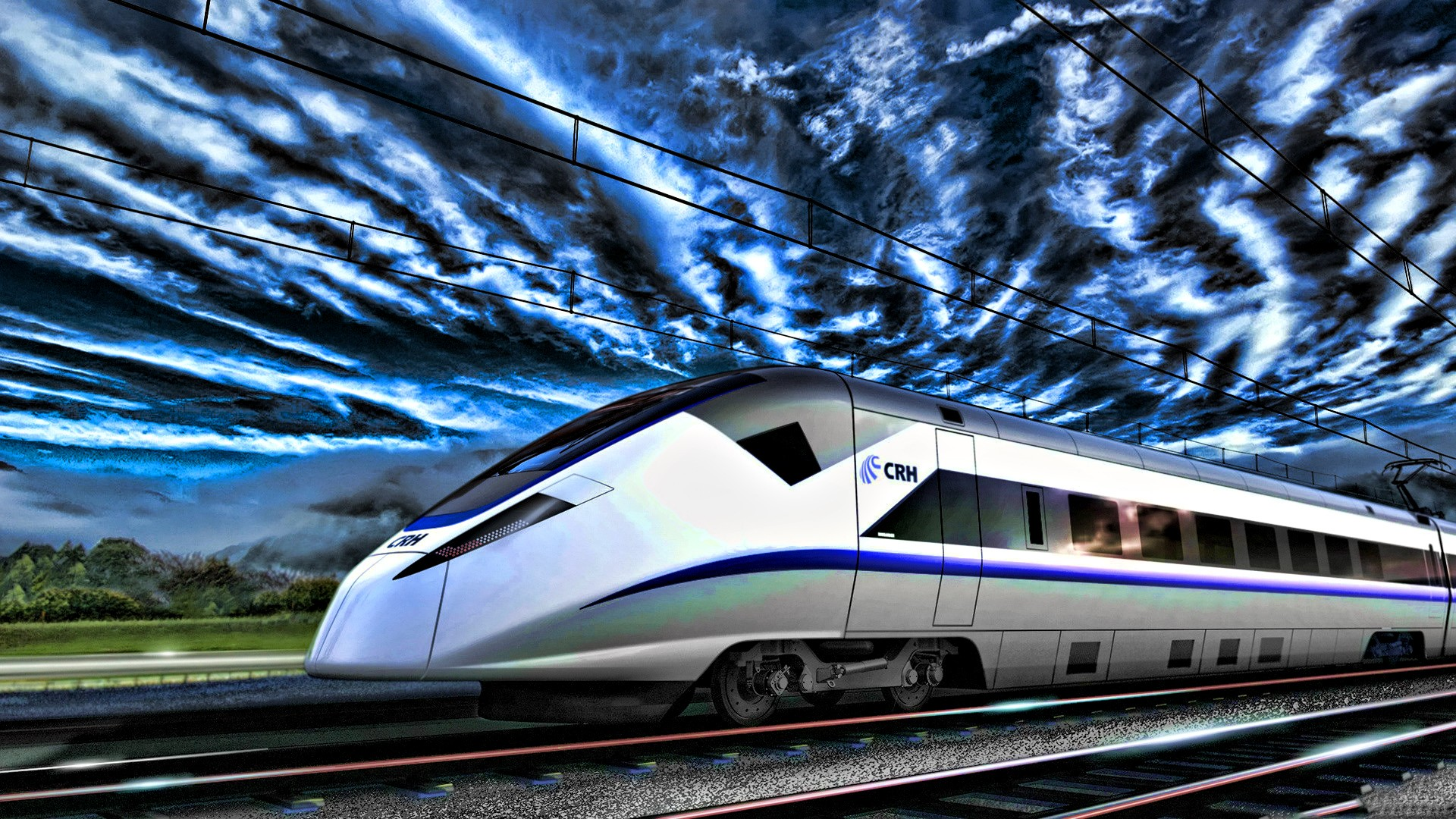 Shinkansen Bullet Train - High Speed Rail In Ontario - HD Wallpaper 