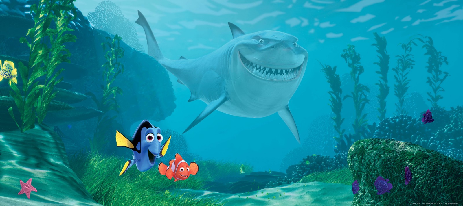 Finding Dory Underwater Background - HD Wallpaper 