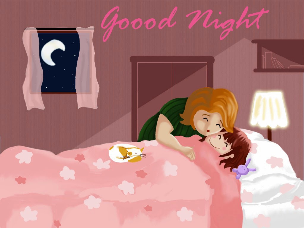 Romantic Good Night Wallpaper - HD Wallpaper 