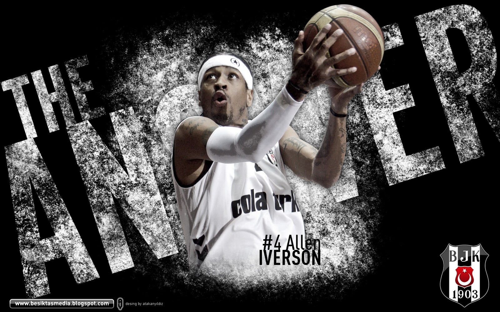 Allen Iverson Beşiktaş Walpaper - HD Wallpaper 