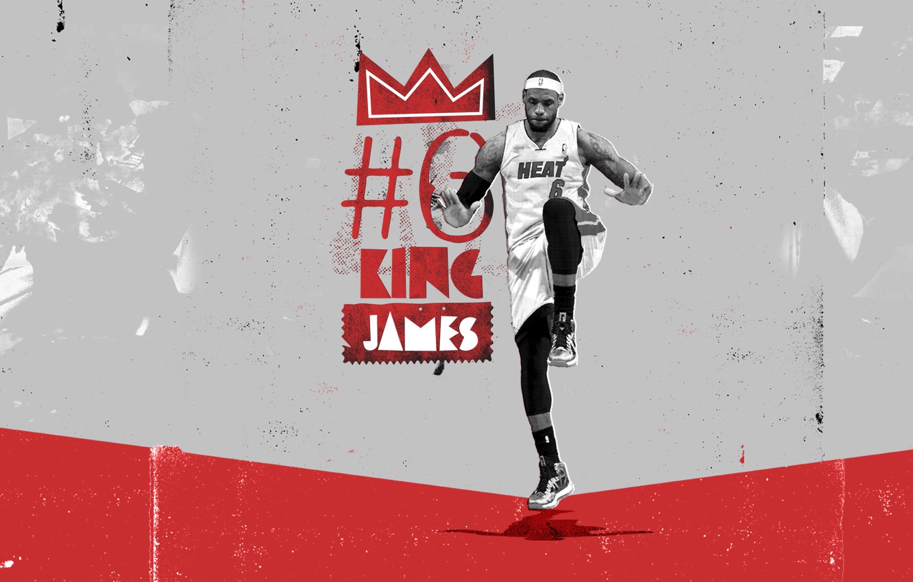 Photo Wallpaper Miami, Nba, Basketball, James, Heat, - Lebron James - HD Wallpaper 