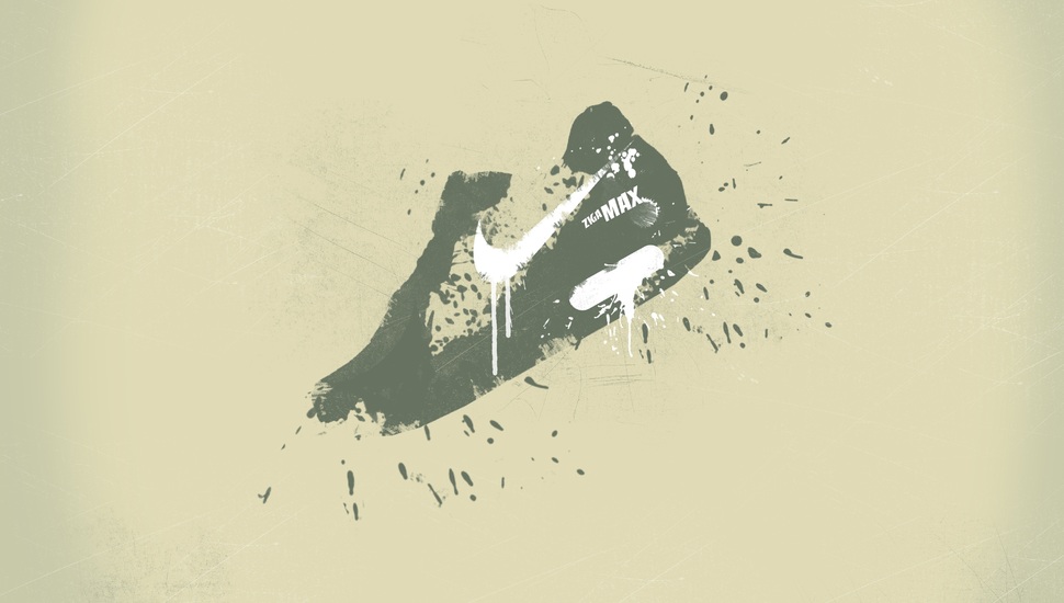 Sport, Nike, Sport, Air Max, Sneakers, Shoes - Sneakers Art Background Hd - HD Wallpaper 