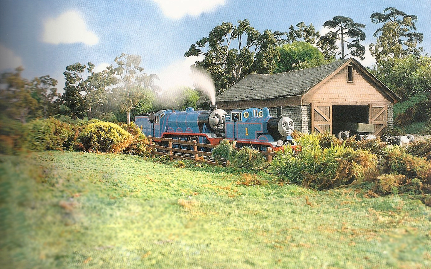 Thomas Tank Engine Background - HD Wallpaper 