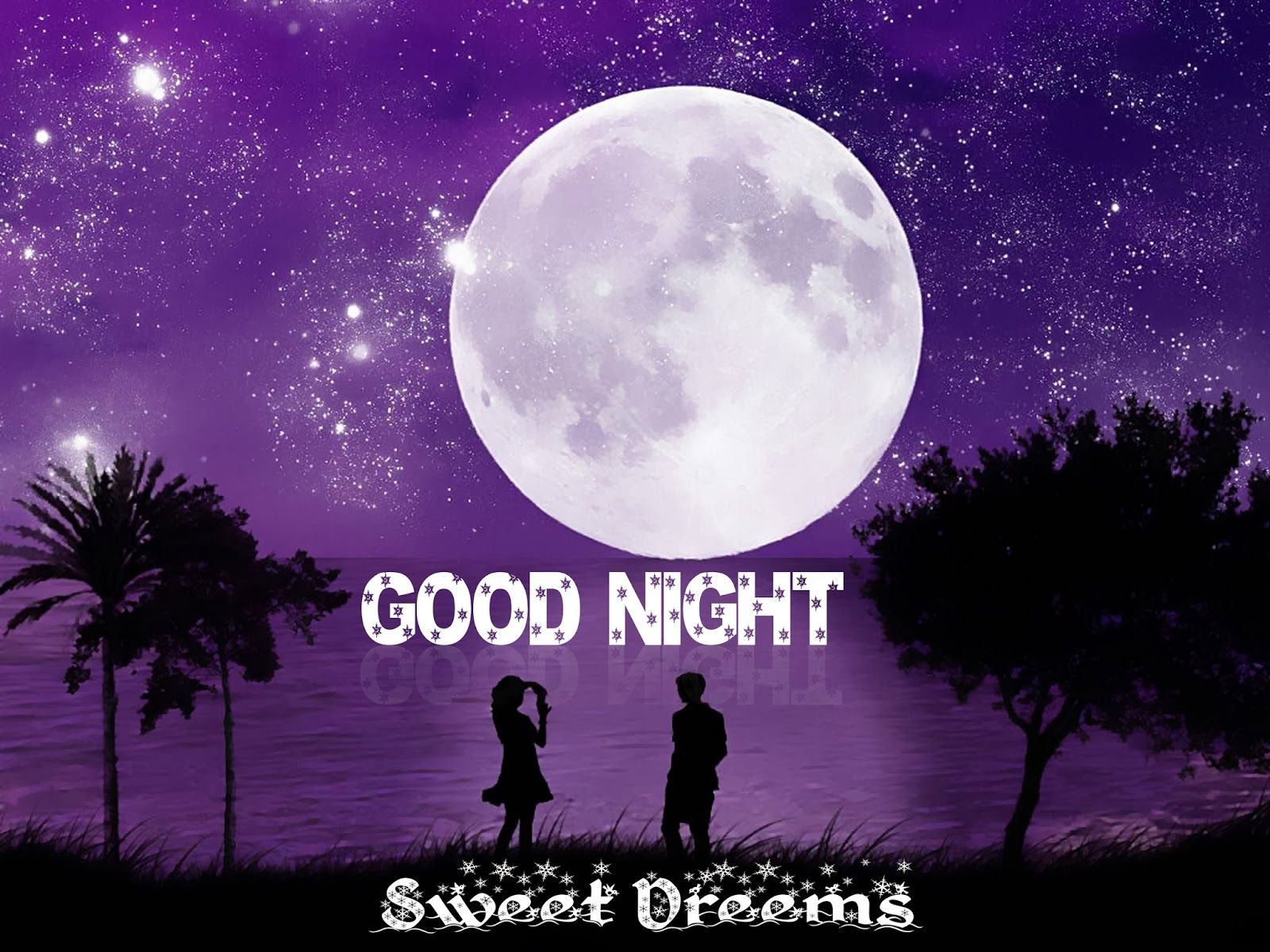 Good Night Wishes Wallpaper - HD Wallpaper 