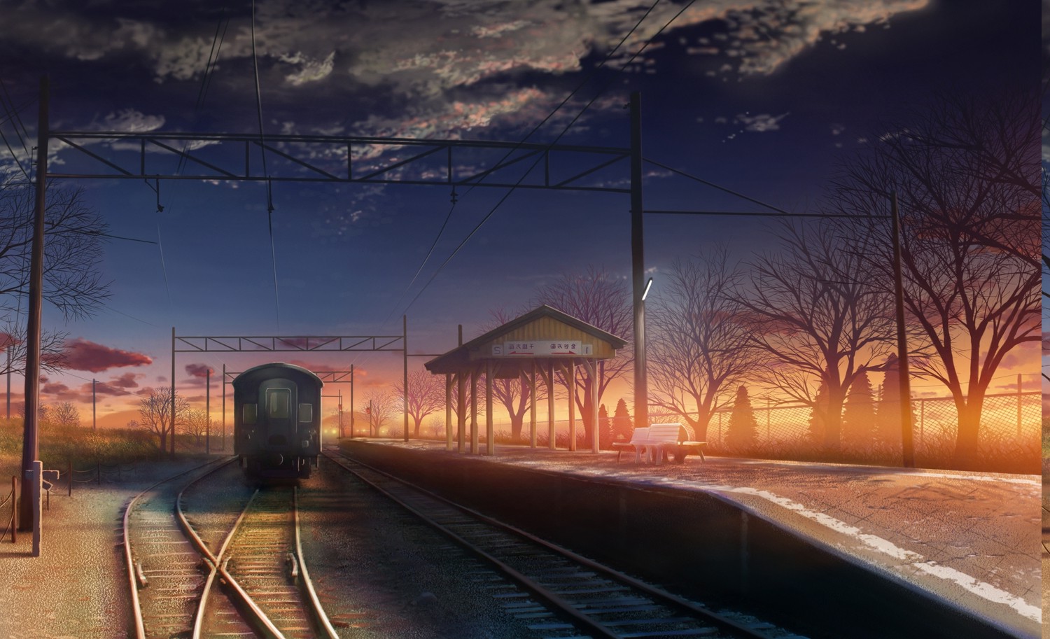 Train Anime 1500x913 Wallpaper Teahub Io Like a normal wallpaper, an animated wallpaper serves as the background on your desktop, which is visible to you only the only difference with desktop wallpaper is that an animated wallpaper, as the name implies, is animated, much like an animated screensaver but, unlike screensavers, keeping. train anime 1500x913 wallpaper