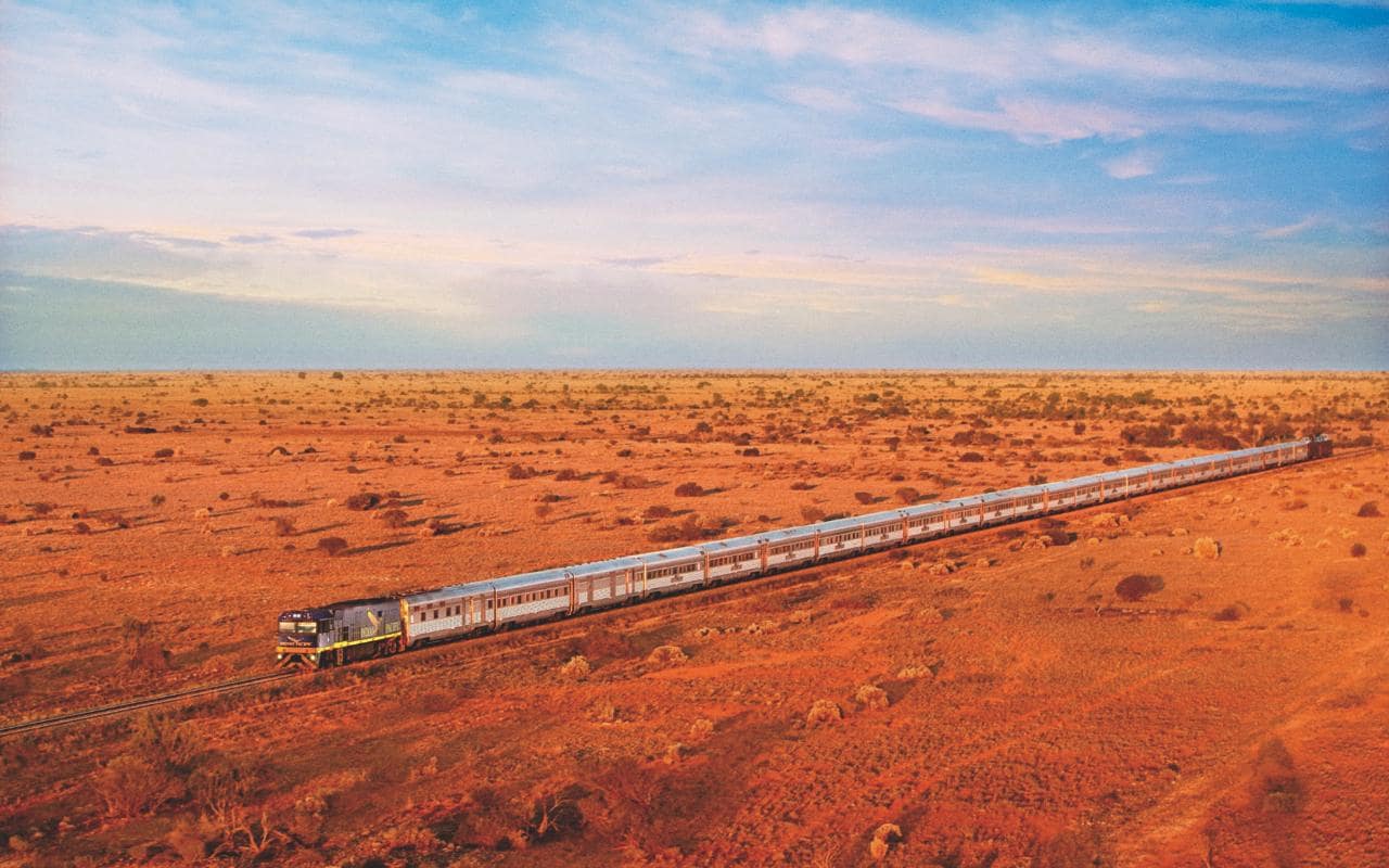 Indian Pacific Train Australia - HD Wallpaper 