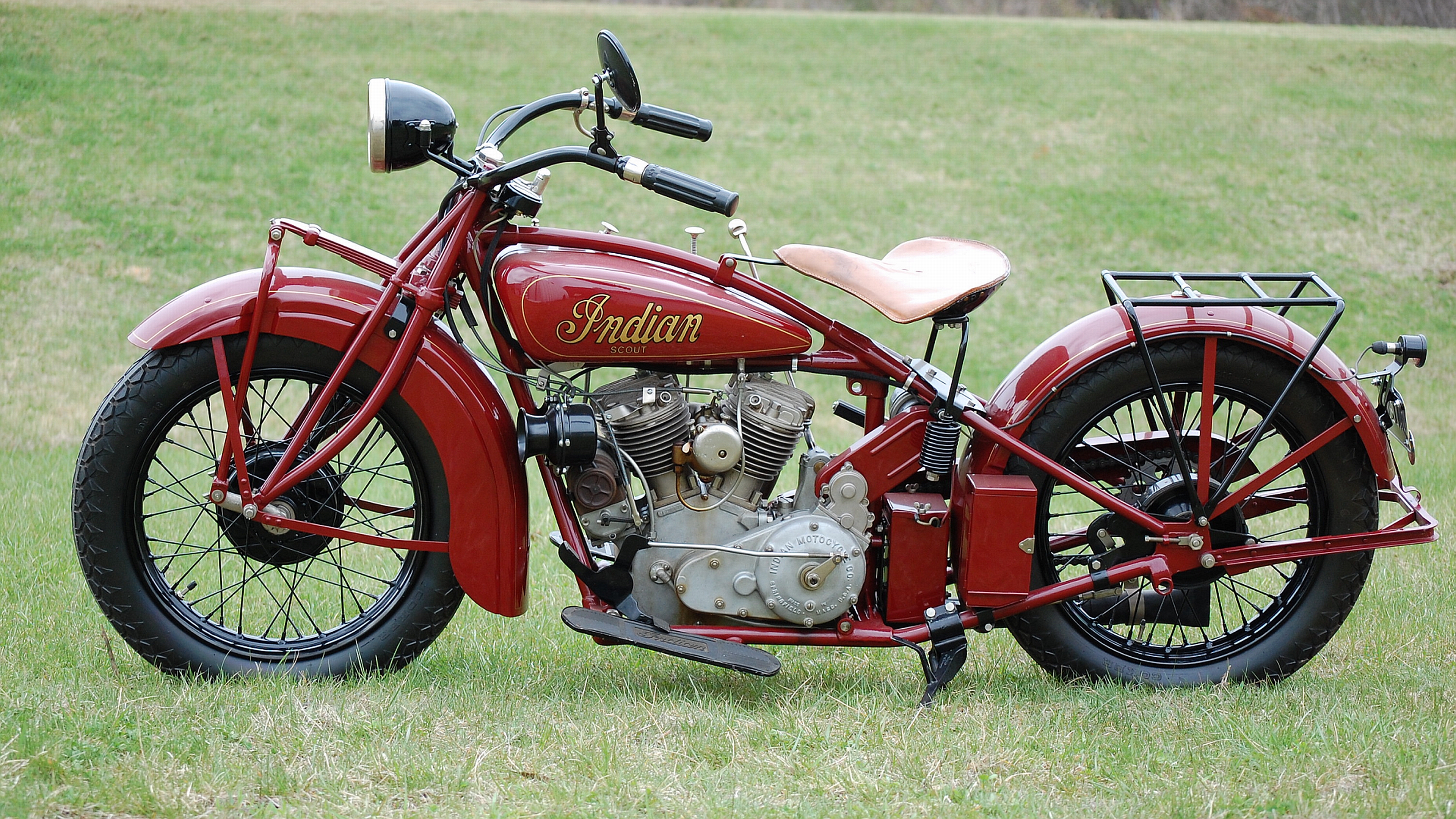 Indian Motorcycle Vintage - HD Wallpaper 