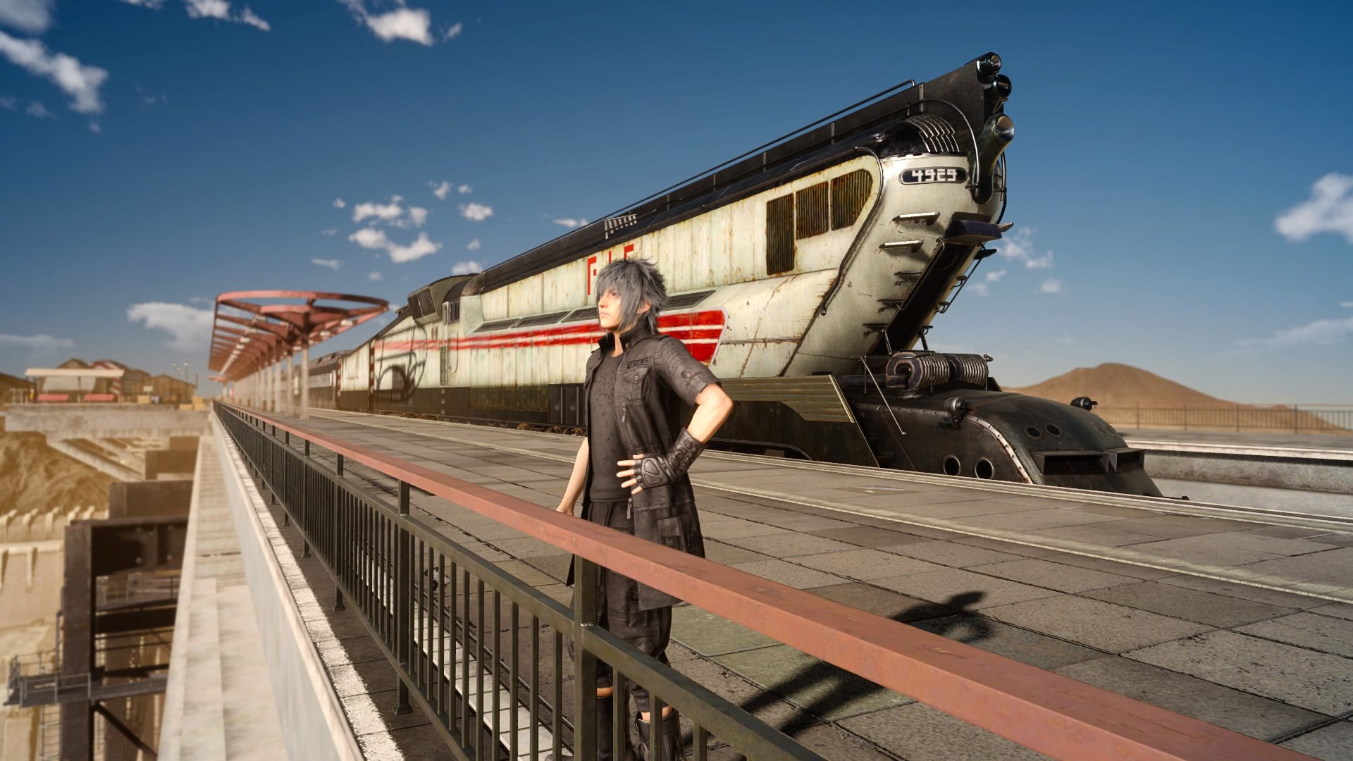 Final Fantasy Xv Train - HD Wallpaper 
