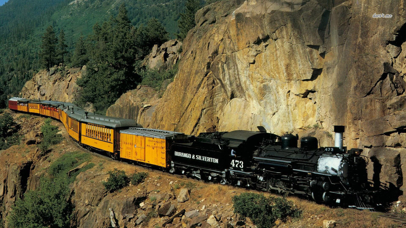 Free Download Train Wallpaper Id - Durango And Silverton Background - HD Wallpaper 