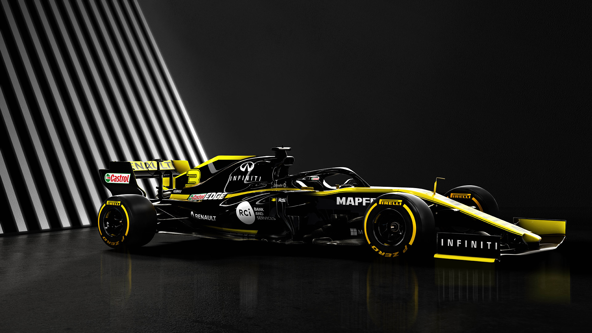 Formula 1 Renault 2019 - HD Wallpaper 