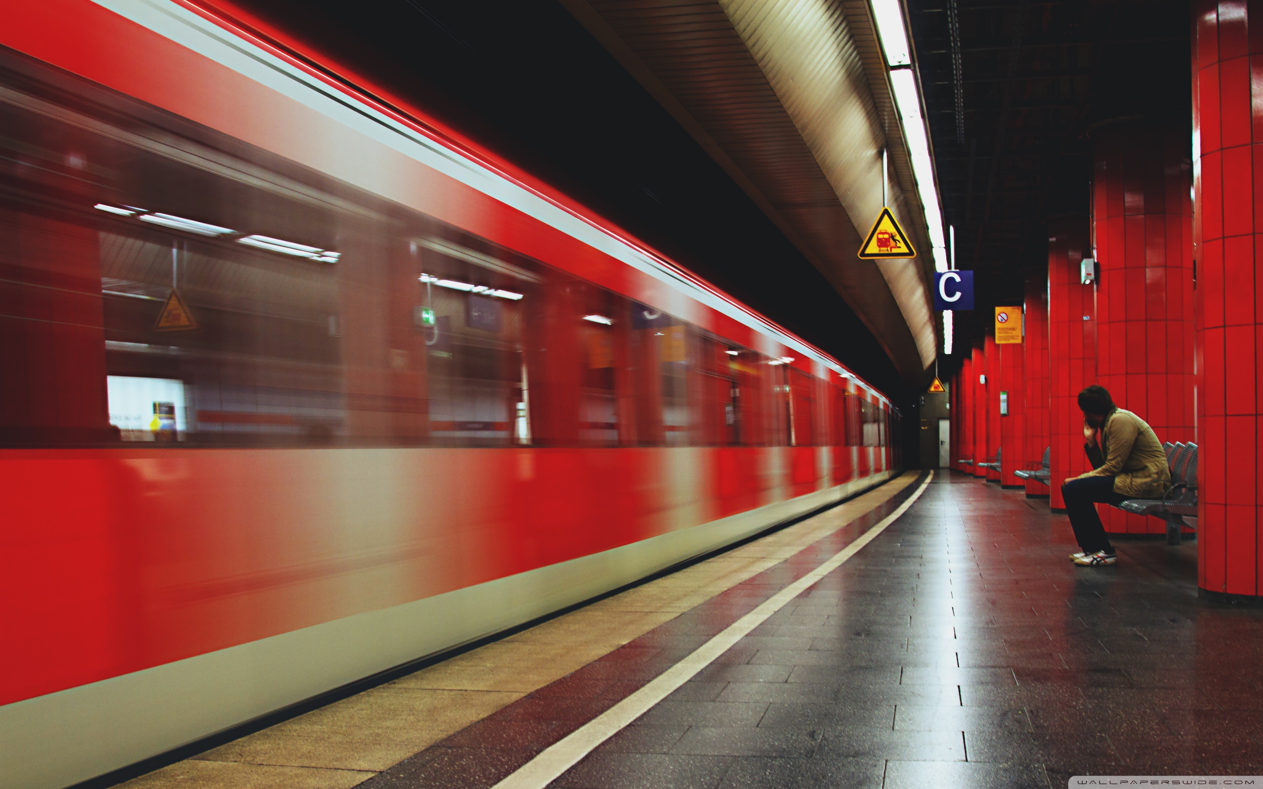 Full Hd Railway Station Background - HD Wallpaper 