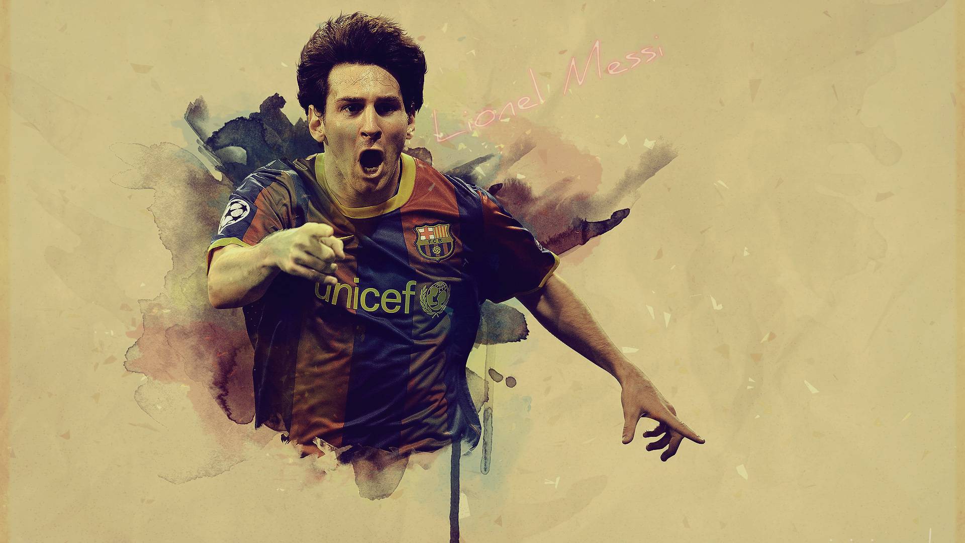 Graphic Messi - HD Wallpaper 