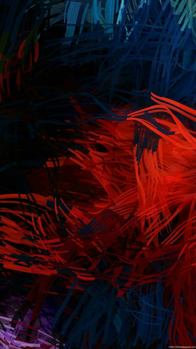 Red And Blue Paint Splatter Background - HD Wallpaper 