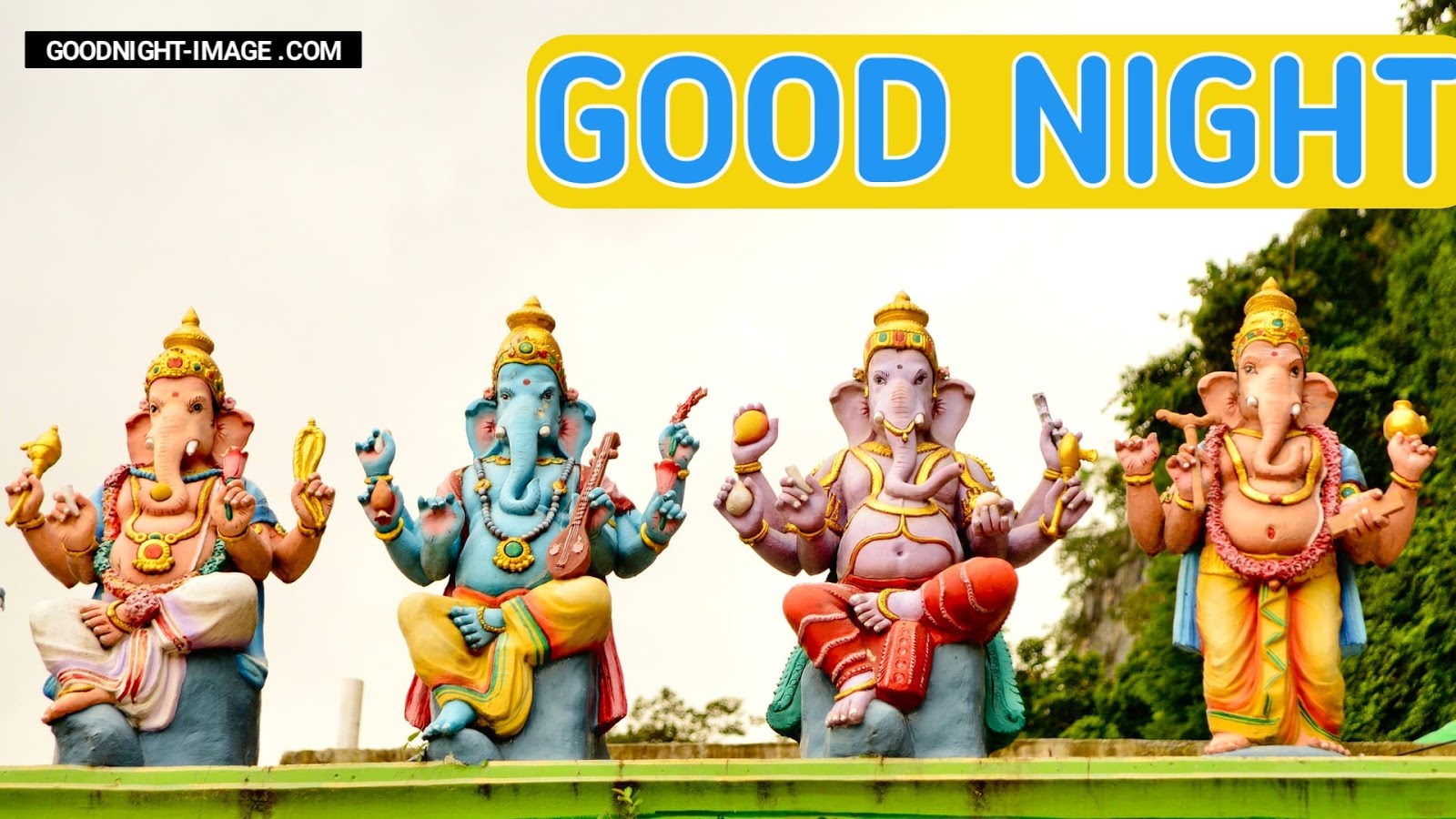 Goodnight God Bless I Love You - Good Morning Ganesha Hd - HD Wallpaper 