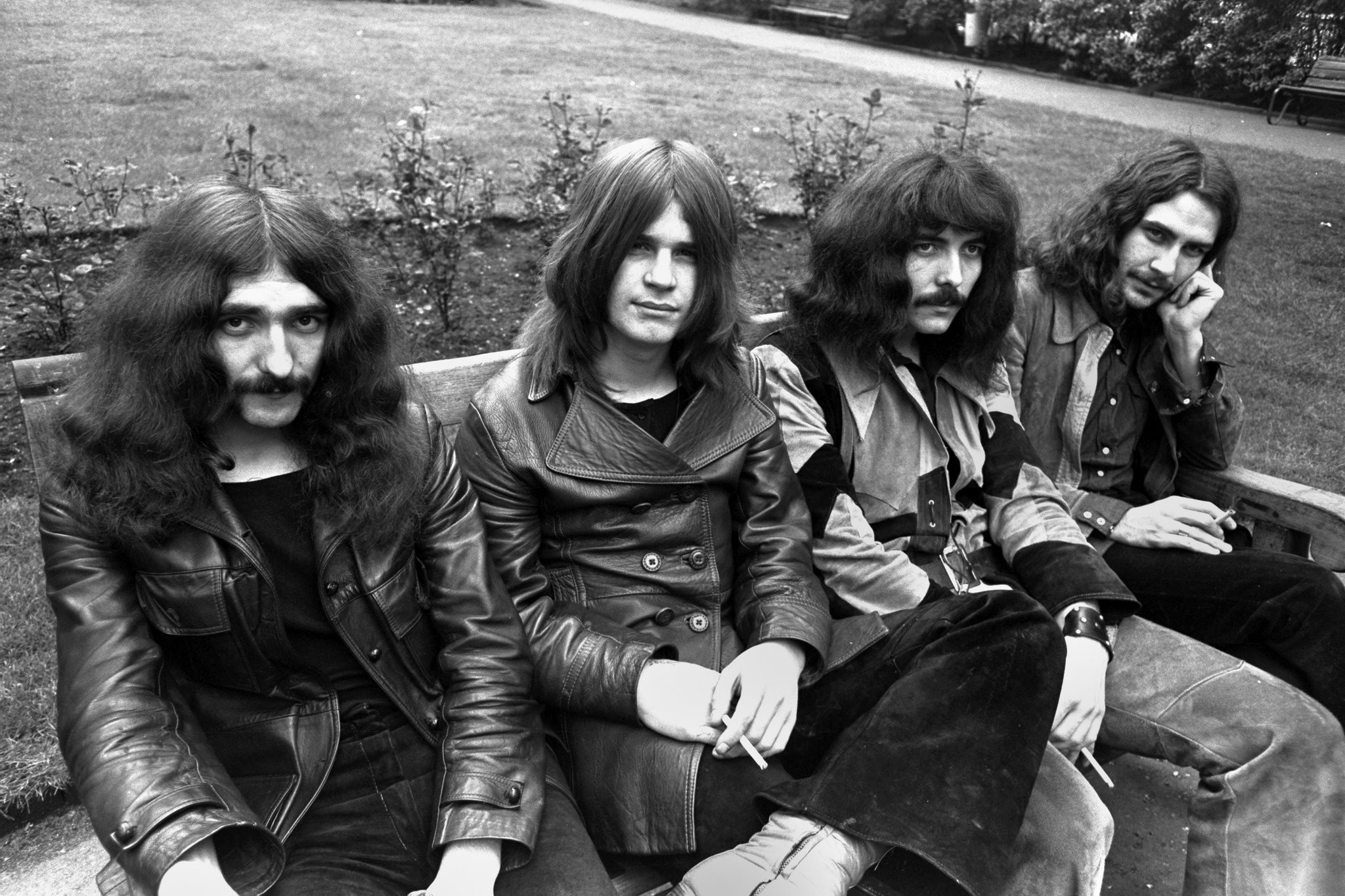 Men, Musicians, Black Sabbath, Ozzy Osbourne, Geezer - Long Hair Men Vintage - HD Wallpaper 