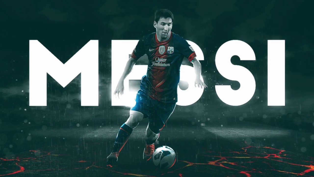 Football Design Messi - HD Wallpaper 