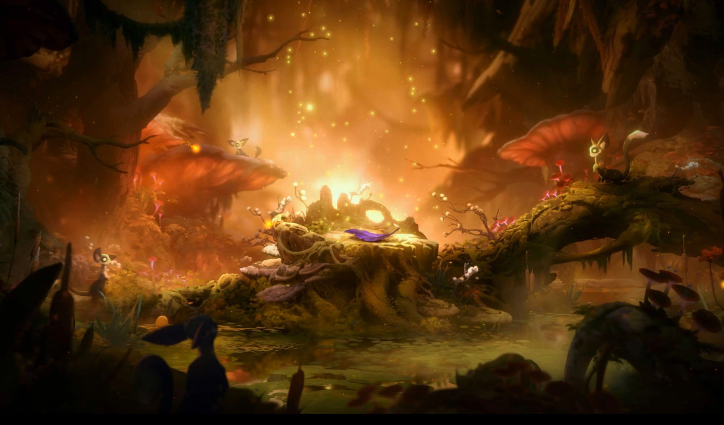 Ori And The Blind Forest Most Beautiful Game Free Animated - Ori And The  Will Of The Wisps - 1472x864 Wallpaper 