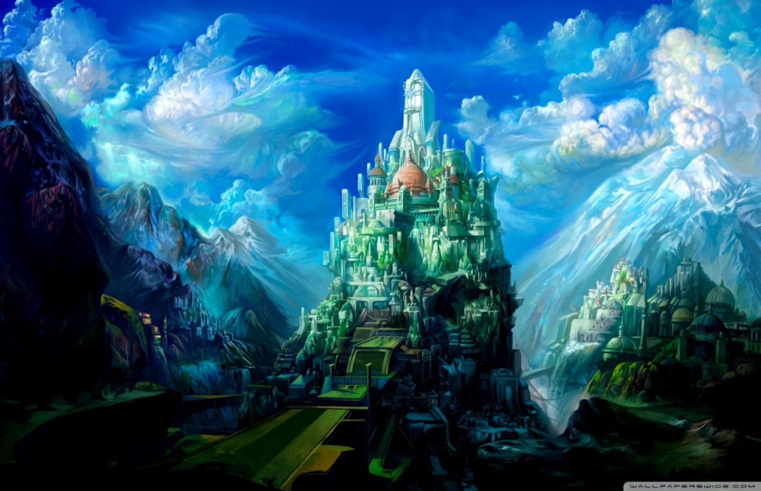 Fantasy Art Scenery By Chen Wei ❤ 4k Hd Desktop Wallpaper - Desktop Wallpaper Fantasy - HD Wallpaper 