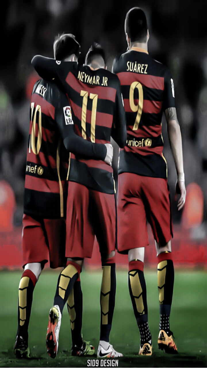 Neymar Jr Y Messi Y Suarez - HD Wallpaper 