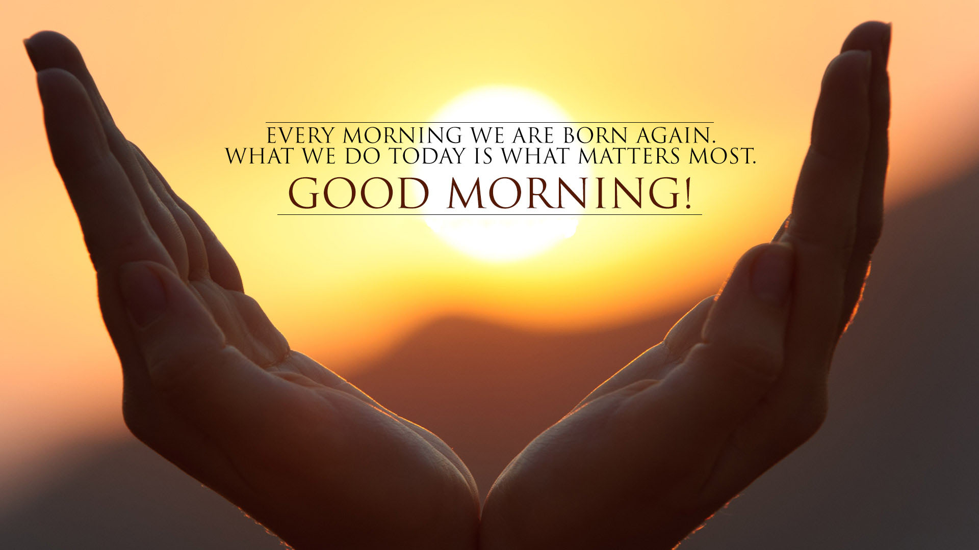 Sun Good Morning Quotes - HD Wallpaper 