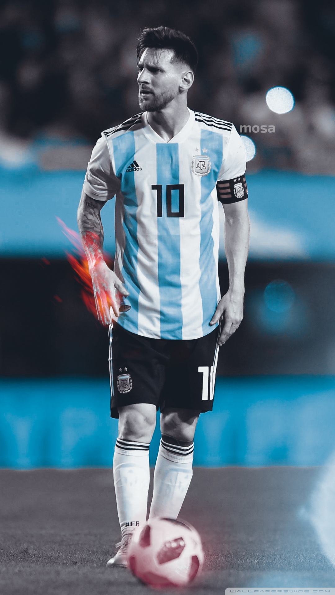 Lionel Messi Argentina Hd - HD Wallpaper 