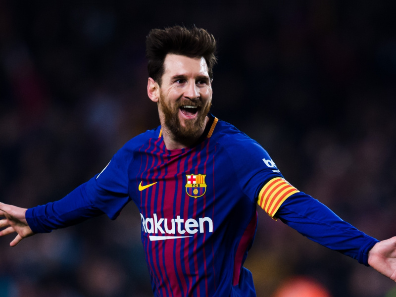 Lionel Messi, Celebration, Goal, Football, Sports, - Lio Messi Barcelona - HD Wallpaper 