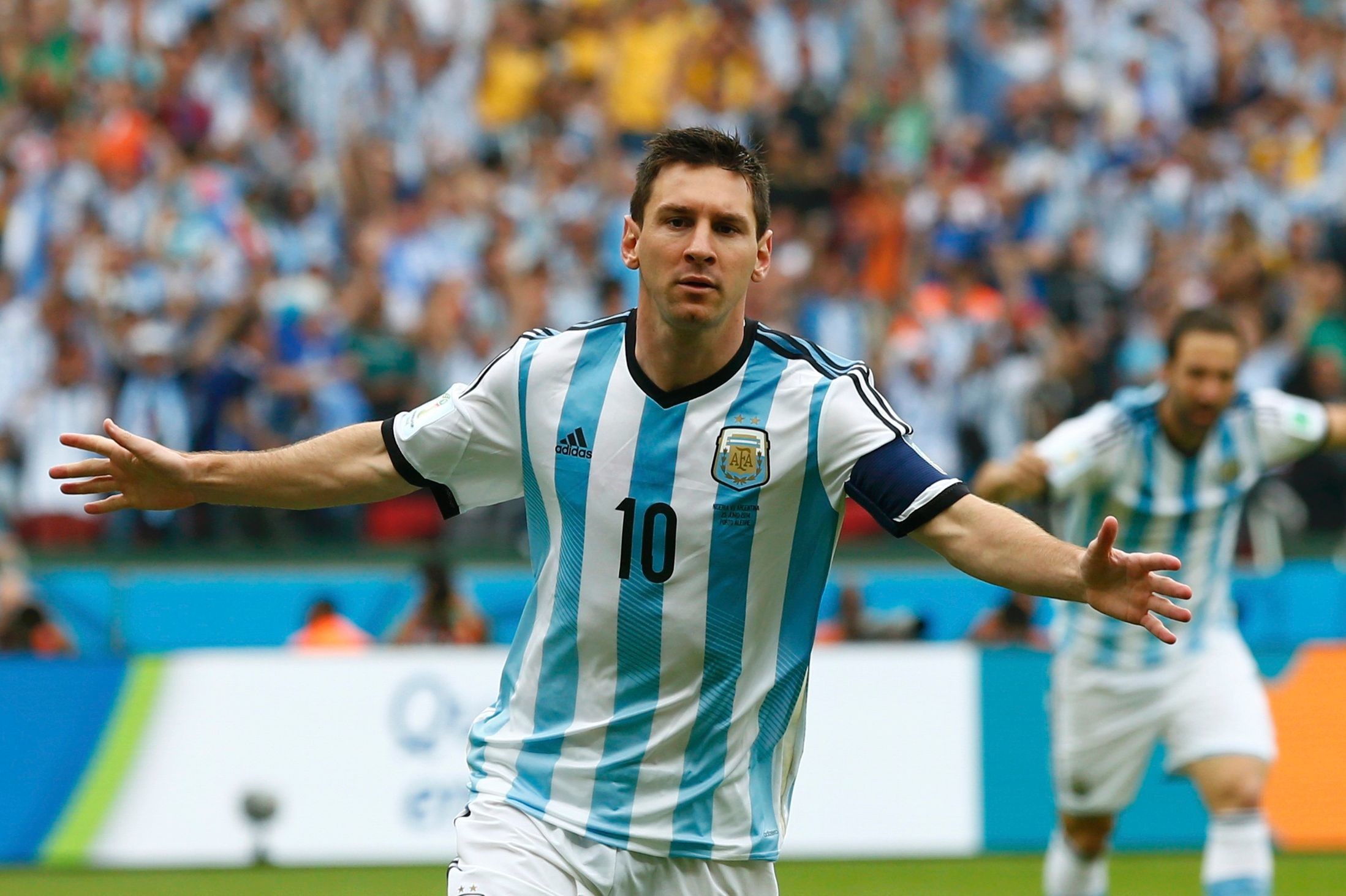 Messi Argentina Hd Wallpaper Lionel Messi Argentina - Messi And Argentina Team - HD Wallpaper 