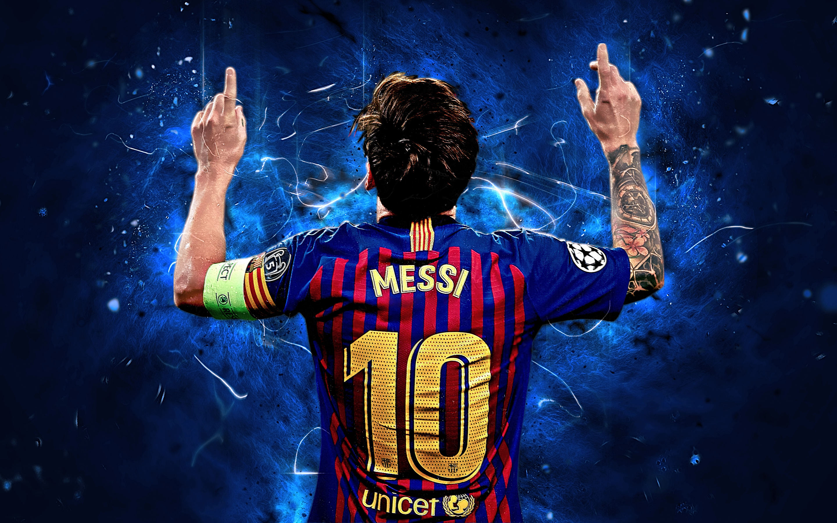Messi Barcelona - HD Wallpaper 