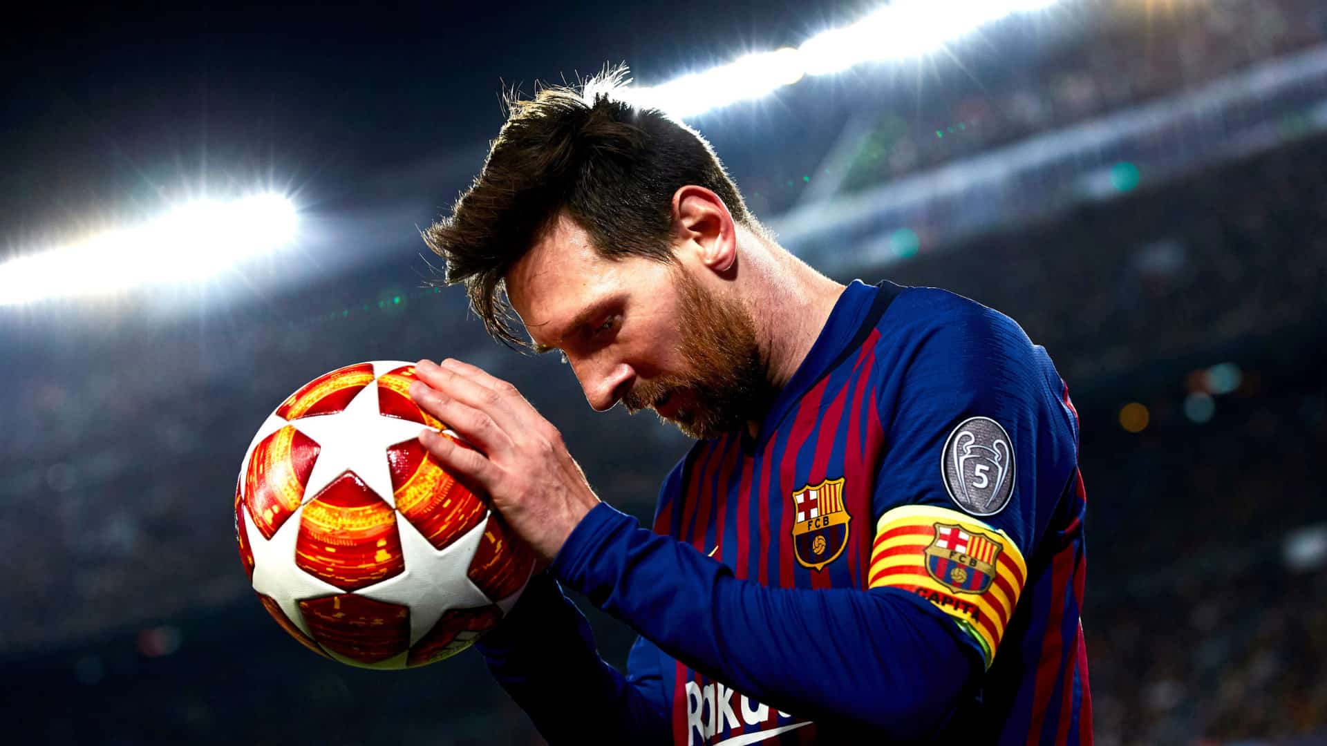Lionel Messi Champions League - Messi Champions League 2019 - HD Wallpaper 