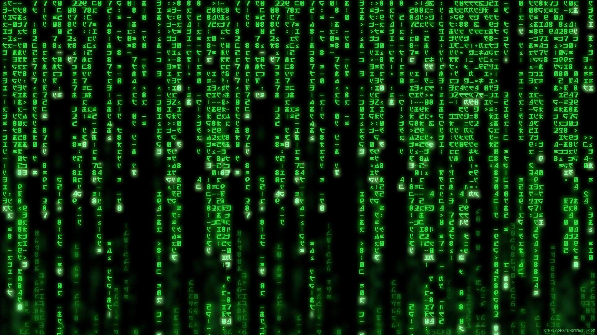 Matrix Code - HD Wallpaper 