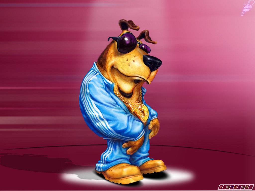 Desktop Cartoon Dog Wallpaper Download - Cool Cartoon Photos Hd - 1024x768  Wallpaper 