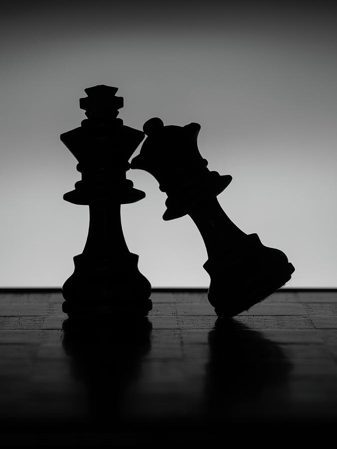 Black And White Chess - HD Wallpaper 