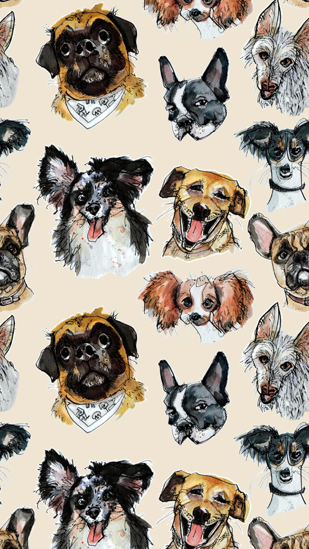 Iphone 6 Plus Wallpaper Dogs - HD Wallpaper 
