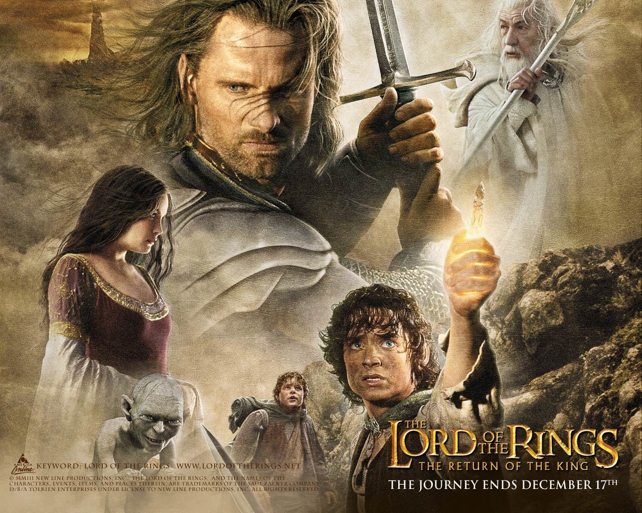 Lord Of The Rings Return Of The King - HD Wallpaper 