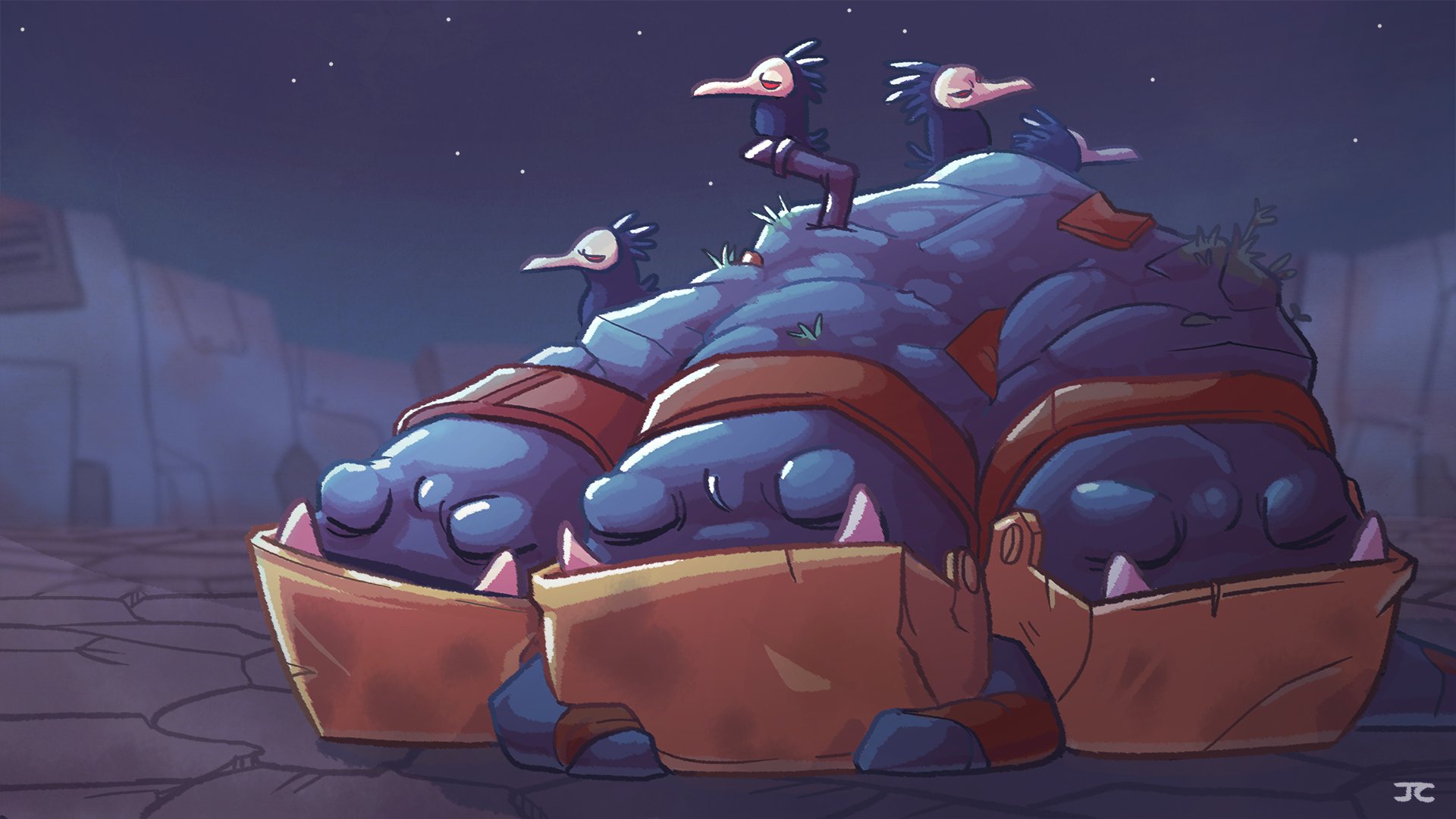 Big Dog Nuclear Throne - HD Wallpaper 