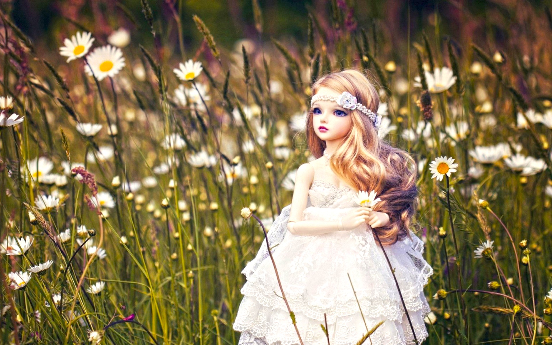 Desktop Stylish Princess Doll New Hd With Wallpaper - Princess Doll Wallpaper Hd - HD Wallpaper 
