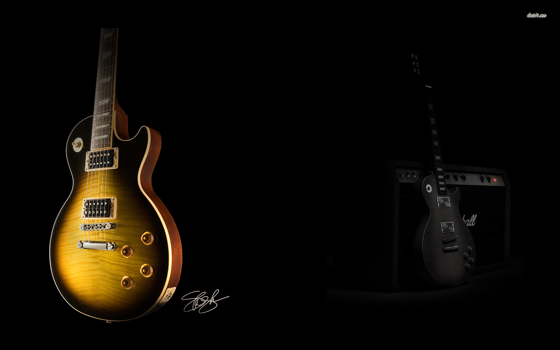Guitar Background Images Hd - HD Wallpaper 
