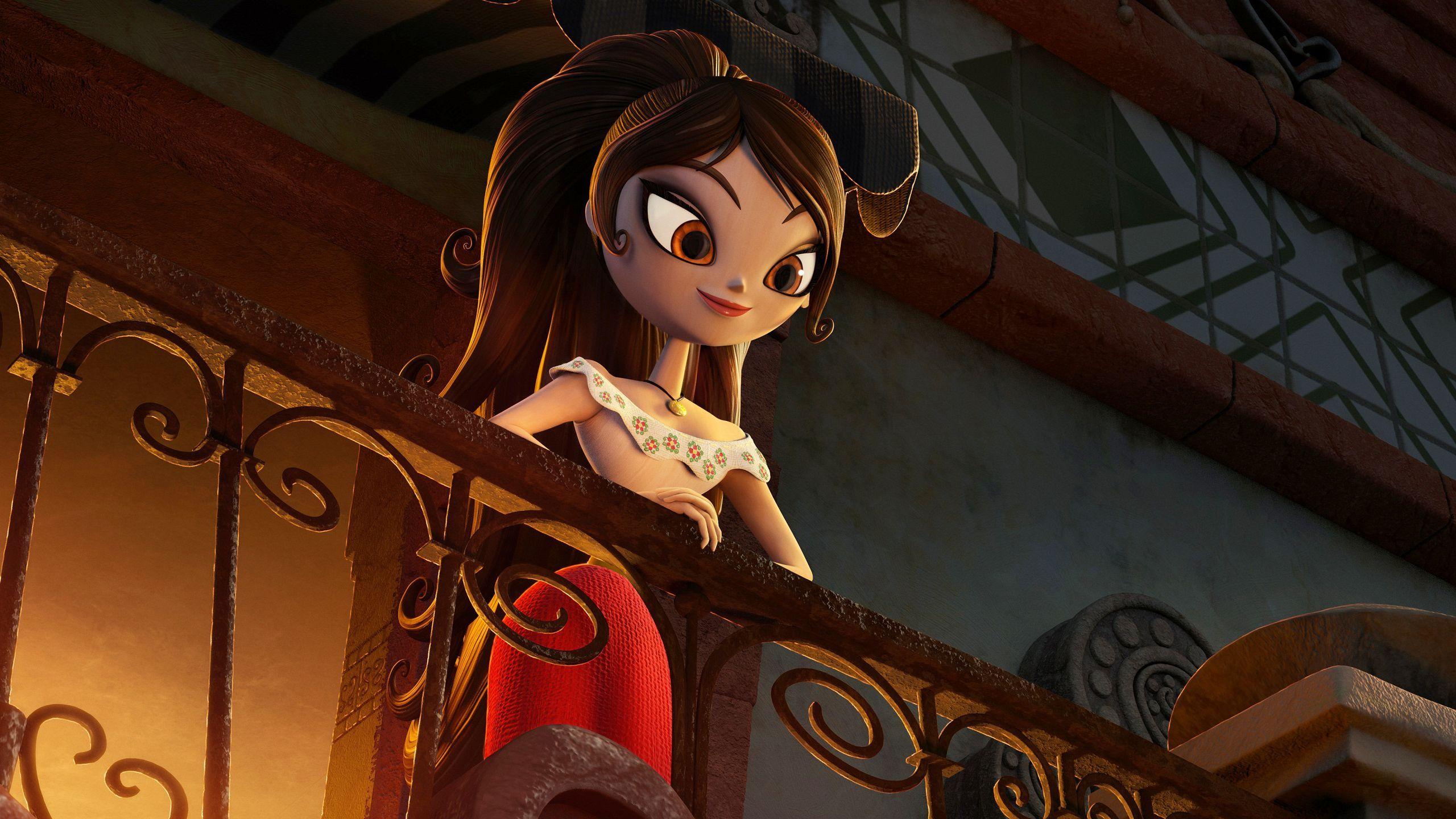 Hd Maria On The Balcony - Book Of Life - HD Wallpaper 