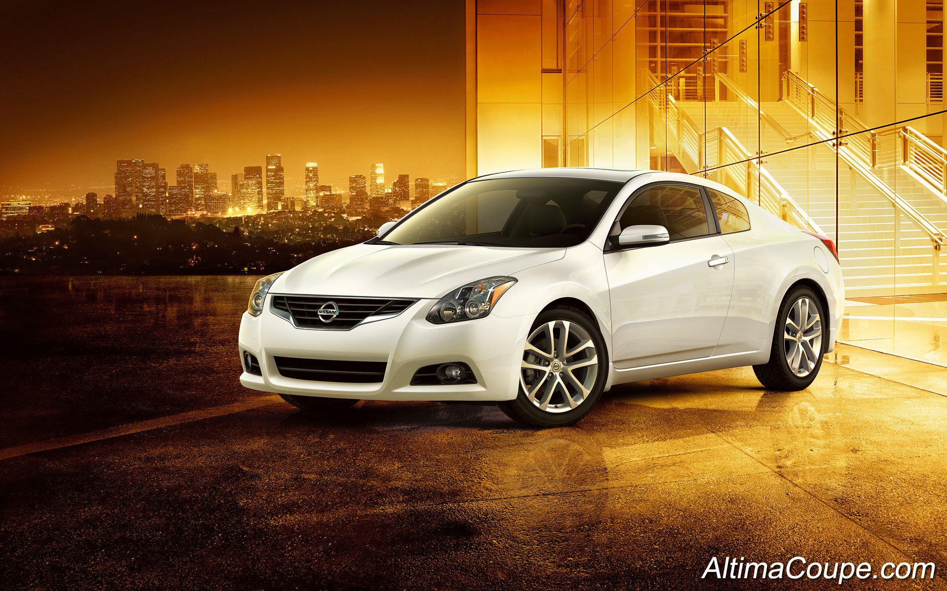Nissan Altima Coupe Wallpaper - Nissan Altima 2011 Coupé - HD Wallpaper 
