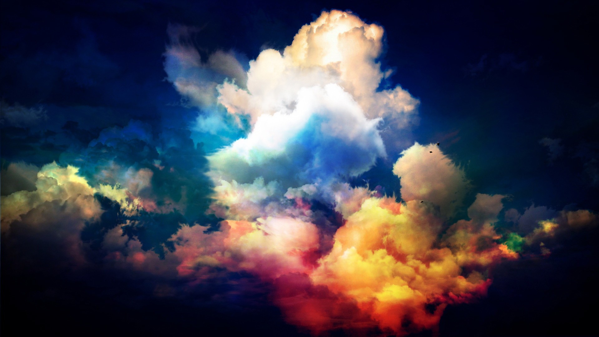 Terrier Improved Malemute Clouds - HD Wallpaper 