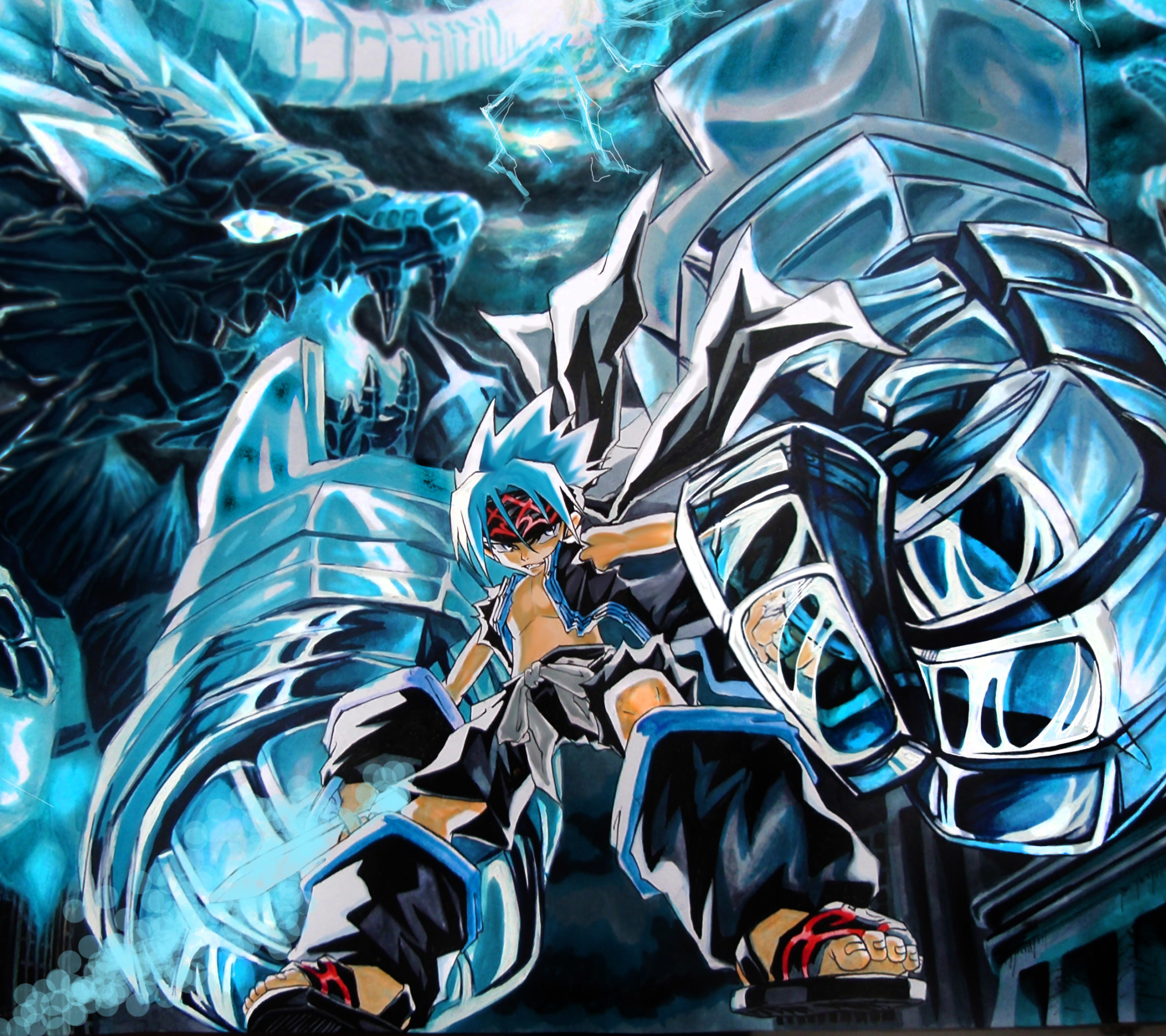 Anime Wallpaper Shaman King - HD Wallpaper 