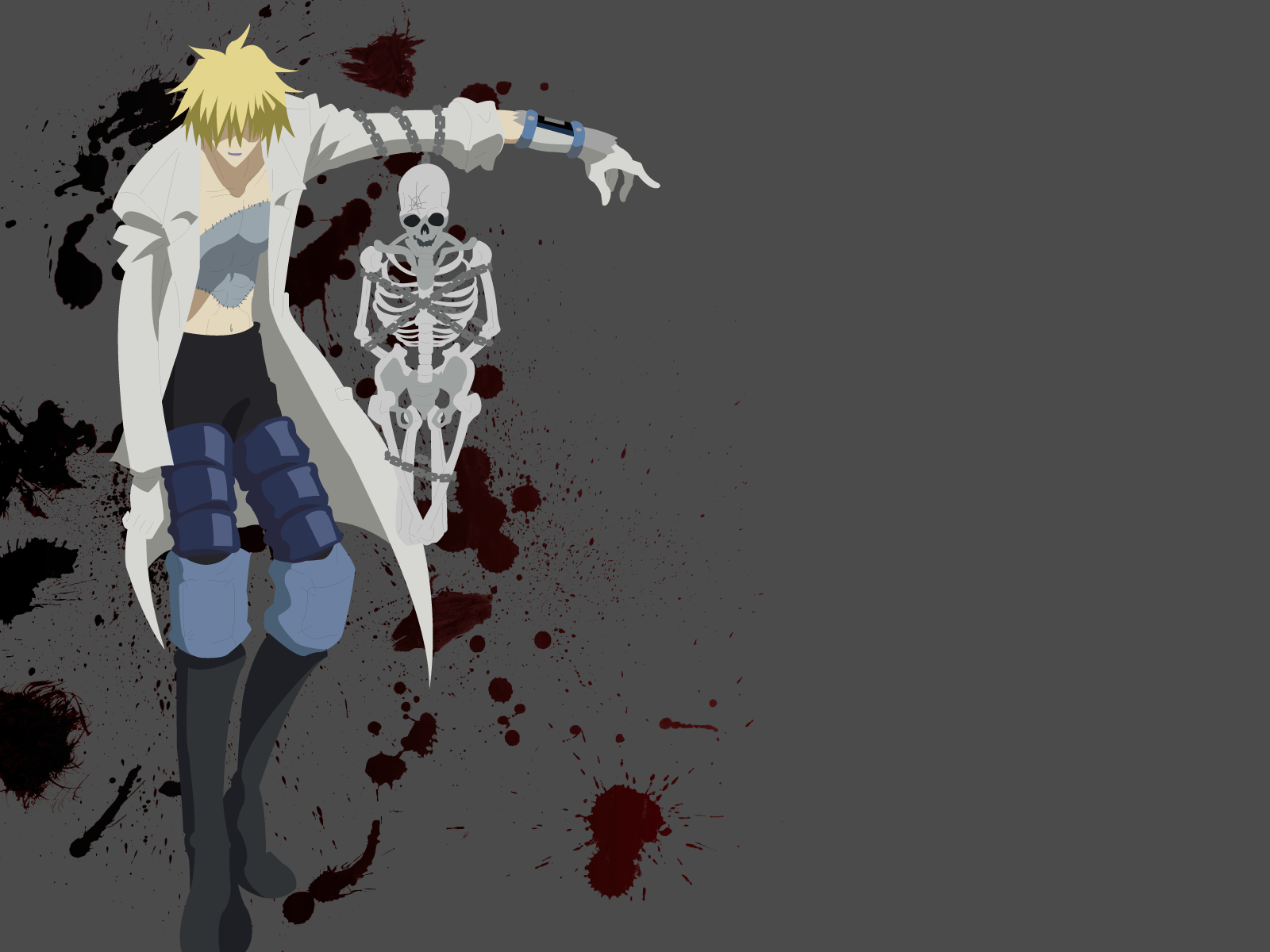 Ren Tao, Amidamaru, Hao, Anna, Rien Wallpaper, Shaman - Шаман Кинг Обои На Рабочий Стол - HD Wallpaper 