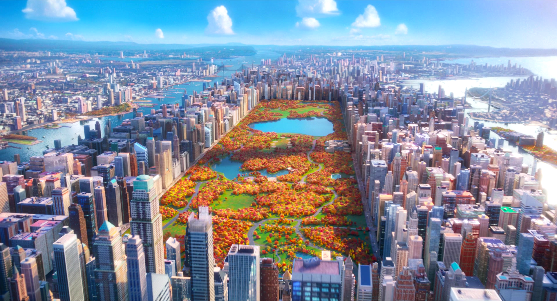 Central Park, / Pix - Secret Life Of Pets New York - HD Wallpaper 