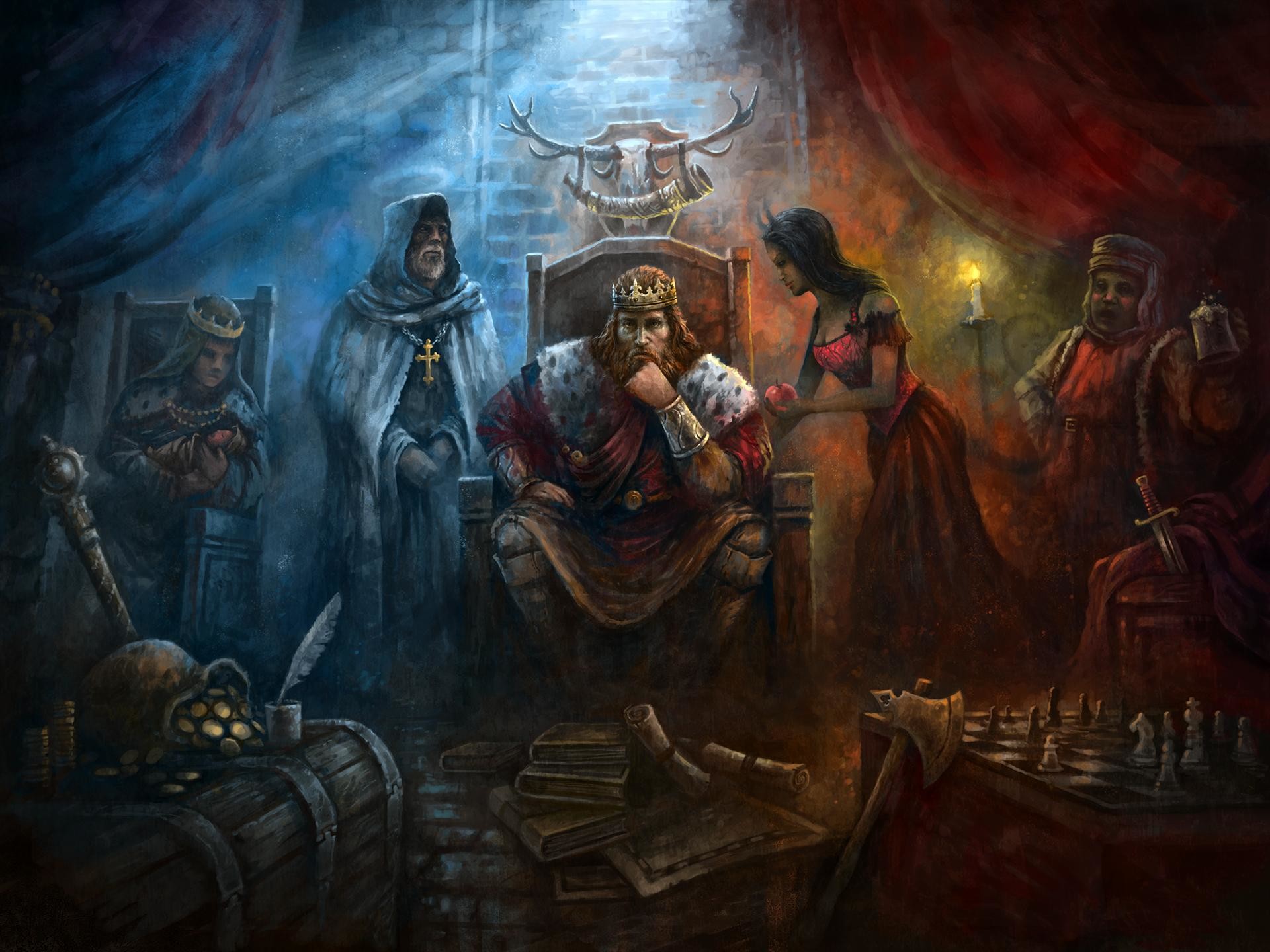 I Ve Converted The Loading Screens So They Can Be Used - Crusader Kings 2 - HD Wallpaper 