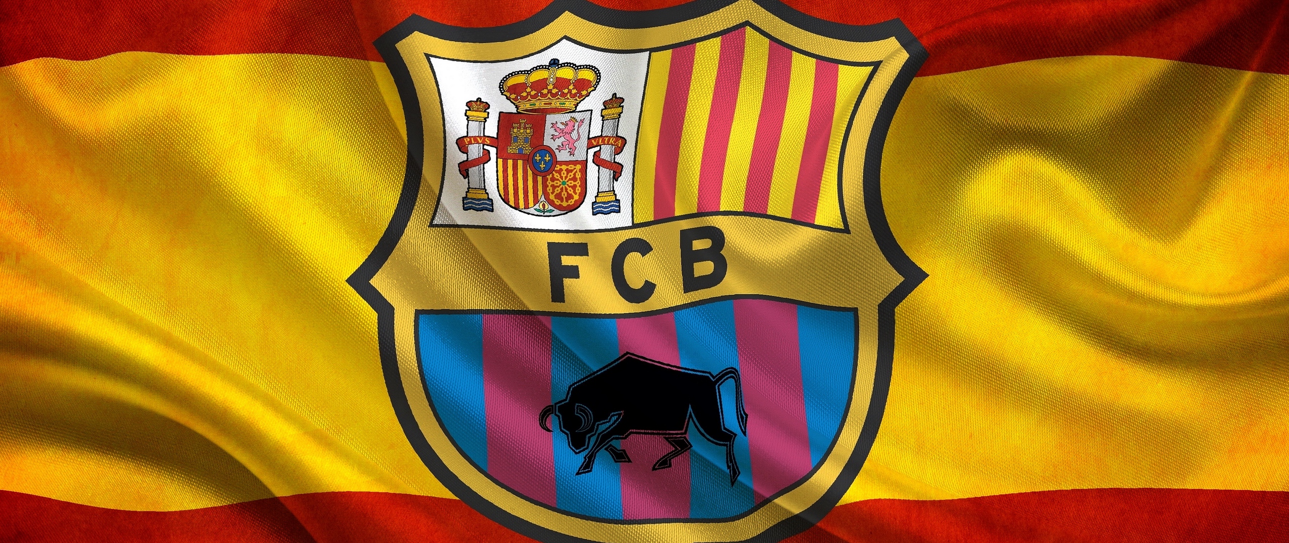 Wallpaper Soccer, Flag, Fc Barcelona, Barca, Spain - Barcelona Fc - HD Wallpaper 