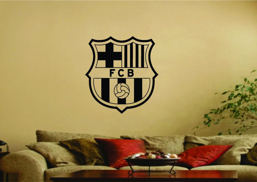 Fc Barcelona Wall Sticker - HD Wallpaper 